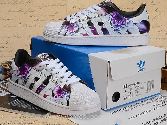 adidas superstar fille rose