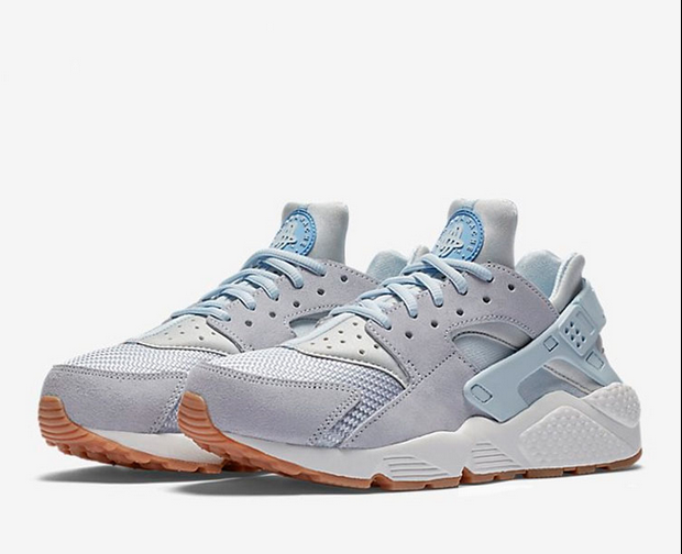 huarache femme grise rose