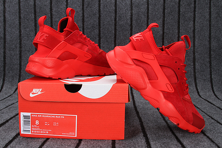 nike huarache rouge