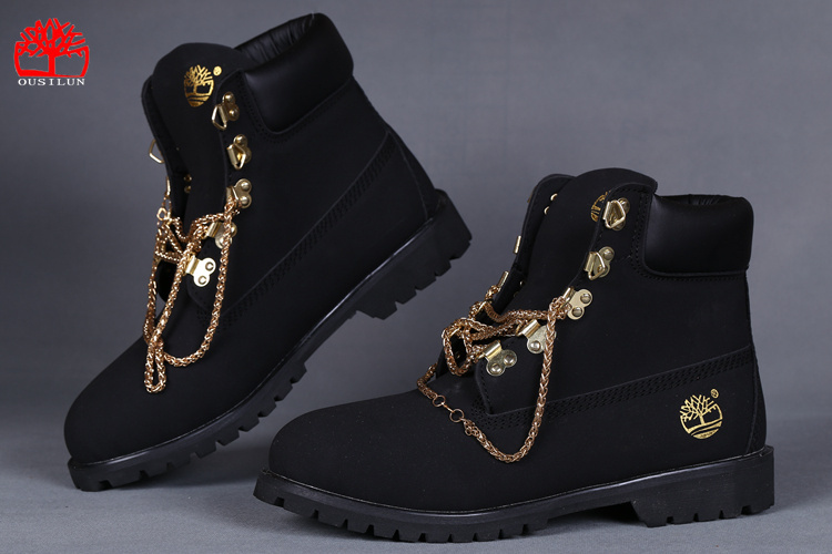 timberland noir enfant