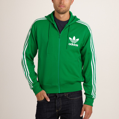 sweat a capuche adidas vert