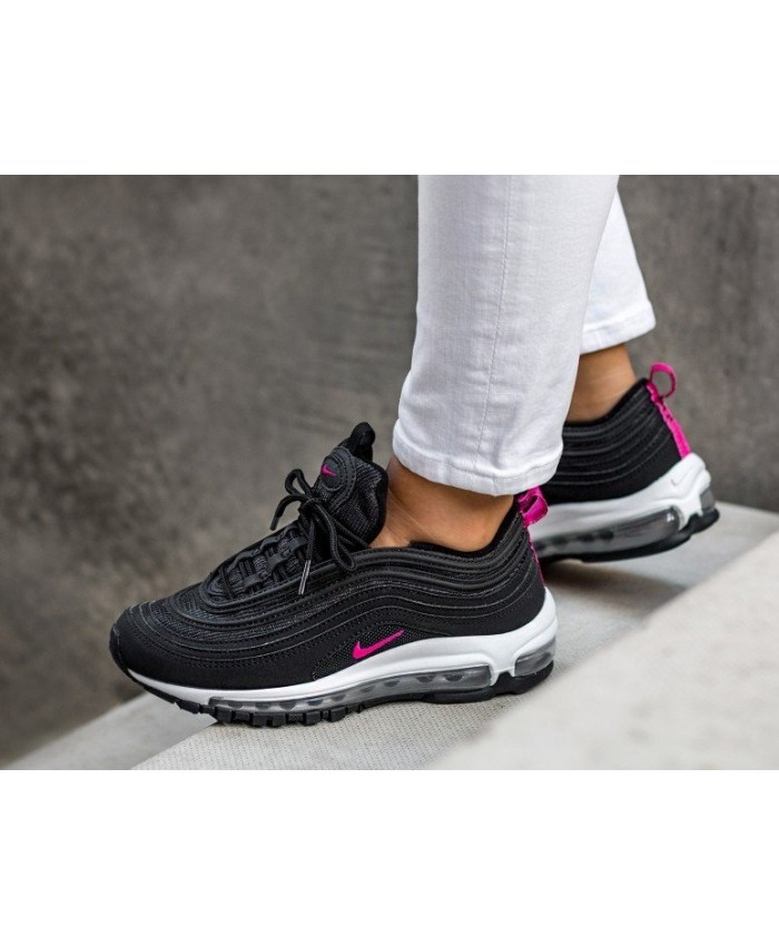 nike air max 97 femme noir rose online