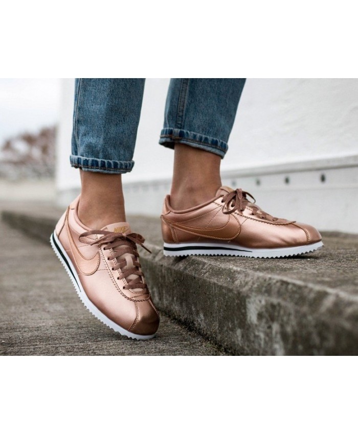 nike cortez femme metallic bronze nike cortez femme metallic bronze