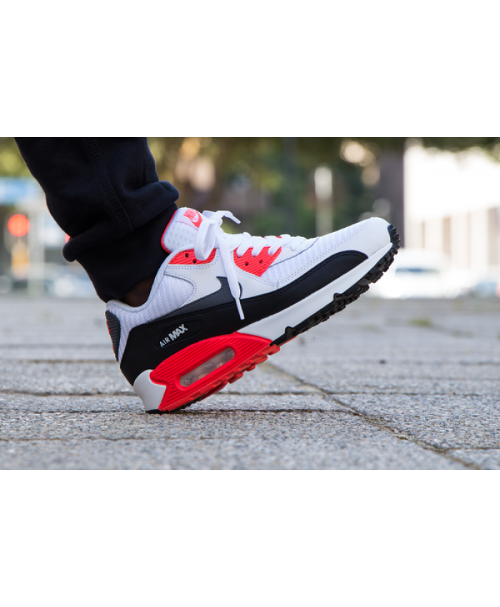 air max 90 noir blanc rouge