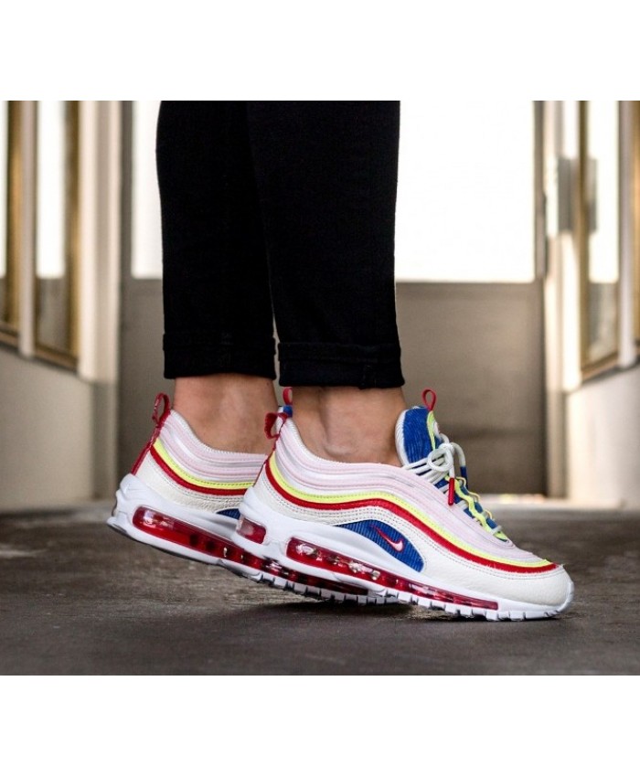 nike air max 97 rose bleu jaune