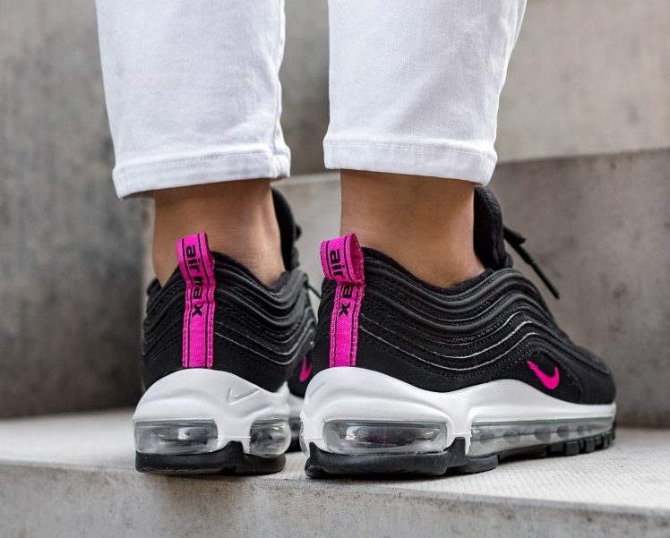 air max 97 noir et rose